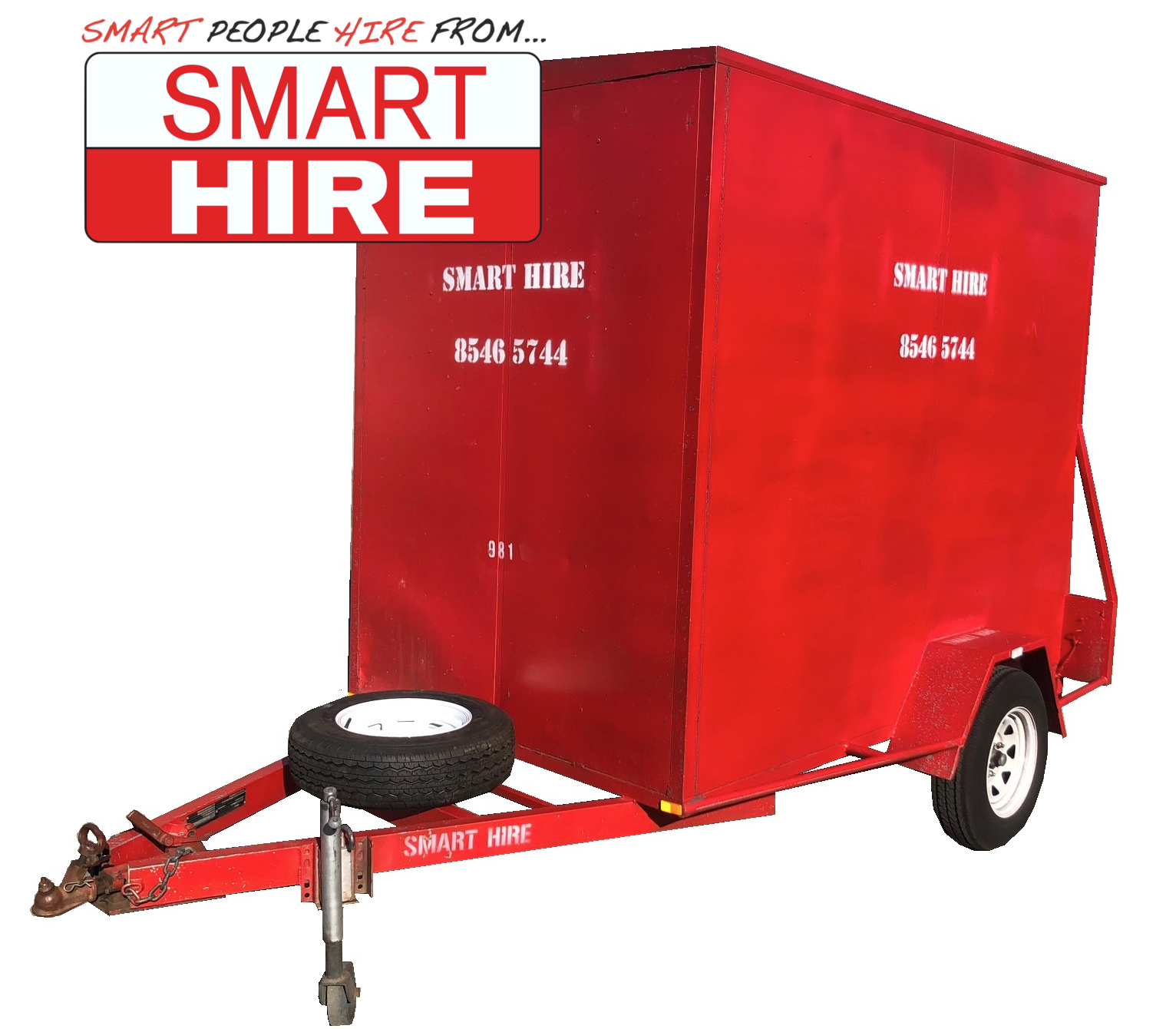 Edit Product Furniture Trailer 8’ x 5’ Single Axle Hire Melbourne